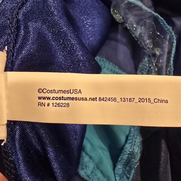 Disney JR Ladies Snow White 6 PIECE Costume Medium 7 - 9 Cosplay Halloween New. - Picture 9 of 10